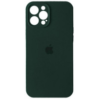 Чохол iPhone 15 Pro Max Silicone Case Full Camera cyprus green
