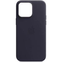 Чохол iPhone 14 Leather Case with MagSafe Ink