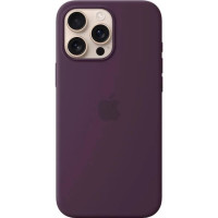 Чохол iPhone 16 Pro Max Silicone Case with MagSafe plum