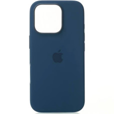 Чохол iPhone 16 Plus Silicone Case with MagSafe denim