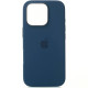 Чохол iPhone 16 Plus Silicone Case with MagSafe denim
