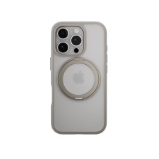 Чохол iPhone 16 Pro Rock Rotating Stand Protection Magnet gray