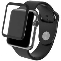 Захисне скло для Apple Watch 3d Full PMMA 42mm black