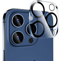 Захисне скло на камеру iPhone 15 Pro/15 Pro Мах clear