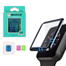 Скло захисне 3D Full Polymer nano Apple watch 46mm S10 black
