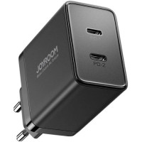 Мережева зарядка JoyRoom Dual PD 40W black JR-TCF09