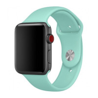 Ремінець Apple watch 38/40/41/42 Series 10/mm Sport Band Marine Green (S)
