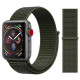 Ремінець Apple Watch 42/44/45/46/49 mm Nylon Sport Loop Khaki