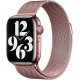 Ремінець Apple watch 38/40/41/42 Series 10/mm Milanese Loop Metal Rose Gold