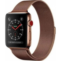 Ремінець Apple watch 38/40/41/42 Series 10/mm Milanese Loop Metal Brown