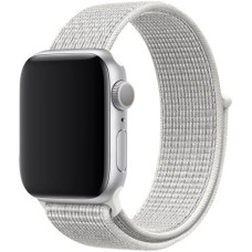 Ремінець Apple Watch 42/44/45/46/49 mm Nylon Sport Loop White