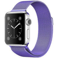 Ремінець Apple watch 42/44/45/46/49 mm Milanese Loop Metal Glycine