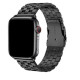 Ремінець Apple watch 38/40/41/42 Series 10/mm Metal old 3-bead black