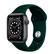Ремінець Apple watch 38/40/41/42 Series 10/mm Sport Band Forest green (S)