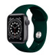 Ремінець Apple watch 38/40/41/42 Series 10/mm Sport Band Forest green (S)