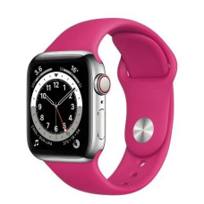 Ремінець Apple watch 38/40/41/42 Series 10/mm Sport Band Dragon fruit (S)