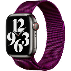 Ремінець Apple watch 42/44/45/46/49 mm Milanese Loop Metal Purple
