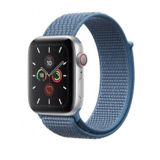 Ремінець Apple Watch 42/44/45/46/49 mm Nylon Sport Loop Cape Cod Blue