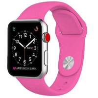Ремінець Apple watch 38/40/41/42 Series 10/mm Sport Band Barbie pink (M)
