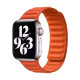 Ремінець Apple watch 38/40/41/42 Series 10/mm Leather Loop Sunset