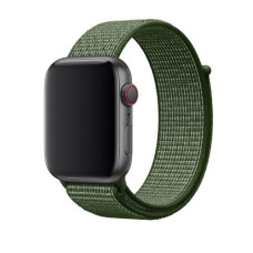 Ремінець Apple Watch 42/44/45/46/49 mm Nylon Sport Loop Cargo Khaki