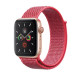 Ремінець Apple Watch 42/44/45/46/49 mm Nylon Sport Loop Hibiscus