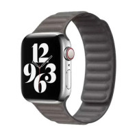 Ремінець Apple watch 42/44/45/46/49 mm Leather Loop Charcoal Gray