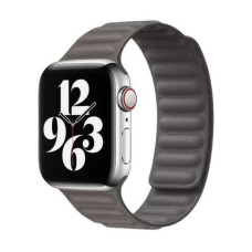 Ремінець Apple watch 42/44/45/46/49 mm Leather Loop Charcoal Gray