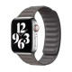 Ремінець Apple watch 42/44/45/46/49 mm Leather Loop Charcoal Gray