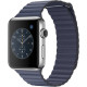 Ремінець Apple watch 42/44/45/46/49 mm Leather Loop Midnight Blue