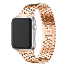 Ремінець Apple watch 38/40/41/42 Series 10/mm Paco Rabanne Gold