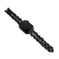 Ремінець Apple Watch 42/44/45/46/49 mm Chanell black