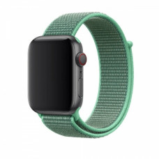 Ремінець Apple watch 38/40/41/42 Series 10/mm Nylon Sport Loop Spearmint