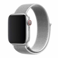 Ремінець Apple watch 38/40/41/42 Series 10/mm Nylon Sport Loop Seashell