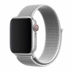 Ремінець Apple watch 38/40/41/42 Series 10/mm Nylon Sport Loop Seashell