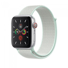 Ремінець Apple Watch 42/44/45/46/49 mm Nylon Sport Loop Teal Tint