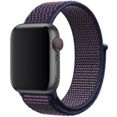 Ремінець Apple watch 38/40/41/42 Series 10/mm Nylon Sport Loop Indigo