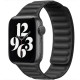Ремінець Apple watch 42/44/45/46/49 mm Leather Link black