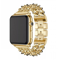 Ремінець Apple watch 38/40/41/42 Series 10/mm Chanell Gold