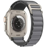 Ремінець Apple watch 38/40/41/42 Series 10/mm Alpine Loop charcoal grey