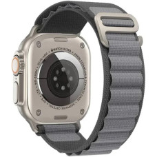 Ремінець Apple watch 38/40/41/42 Series 10/mm Alpine Loop charcoal grey