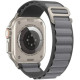 Ремінець Apple watch 38/40/41/42 Series 10/mm Alpine Loop charcoal grey