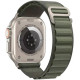 Ремінець Apple watch 38/40/41/42 Series 10/mm Alpine Loop green