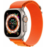 Ремінець Apple watch 38/40/41/42 Series 10/mm Alpine Loop orange