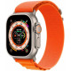 Ремінець Apple watch 38/40/41/42 Series 10/mm Alpine Loop orange