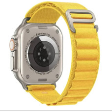 Ремінець Apple watch 38/40/41/42 Series 10/mm Alpine Loop yellow