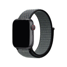 Ремінець Apple watch 38/40/41/42 Series 10/mm Nylon Sport Loop Indigo black