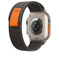 Ремінець Apple watch 38/40/41/42 Series 10/mm Trail Loop black gray