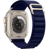 Ремінець Apple Watch 42/44/45/46/49 mm Alpine Loop dark blue