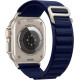 Ремінець Apple Watch 42/44/45/46/49 mm Alpine Loop dark blue